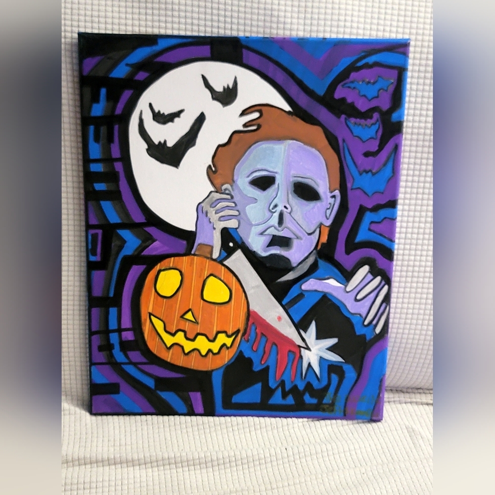 Halloween Michael Myers Canvas
